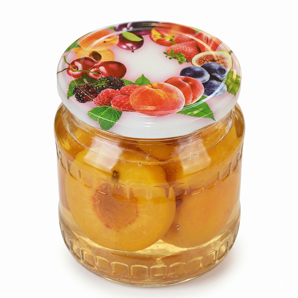 Twist-off canning lid for jar TO 82 - Ready to Steam - Fruit 2