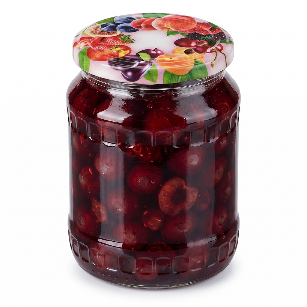 Twist-off canning lid for jar TO 82 - Ready to Steam - Fruit 2