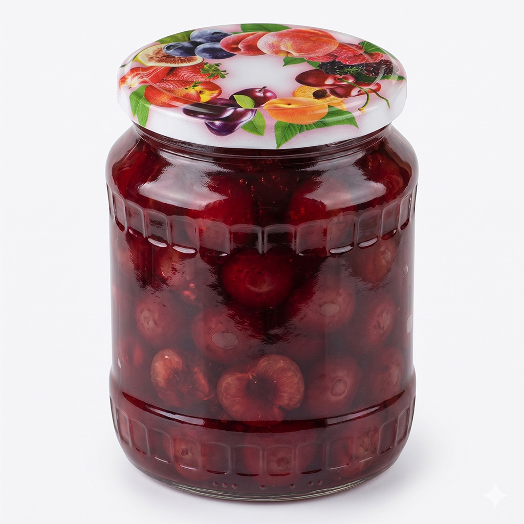 Twist-off canning lid for jar TO 82 - Ready to Steam - Fruit 2