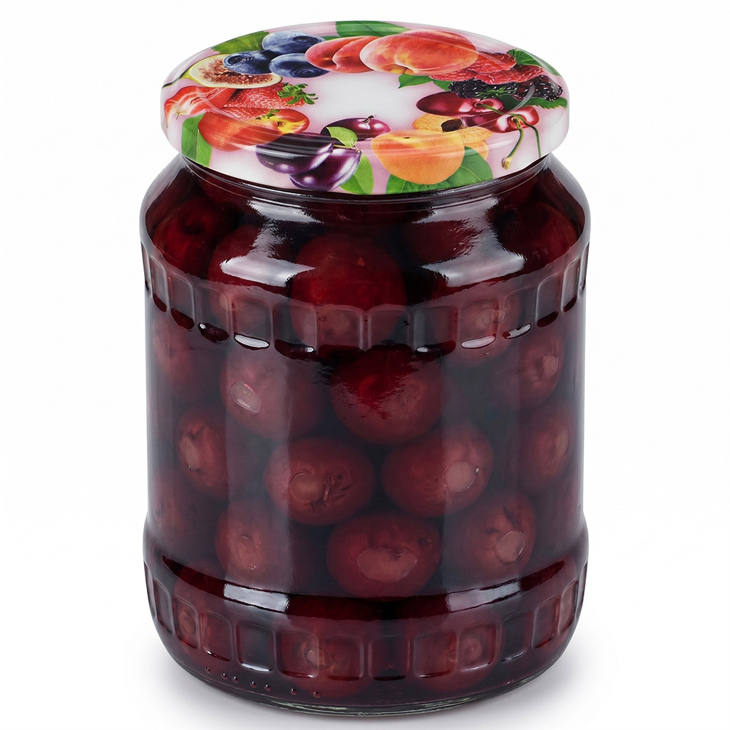 Twist-off canning lid for jar TO 82 - Ready to Steam - Fruit 2