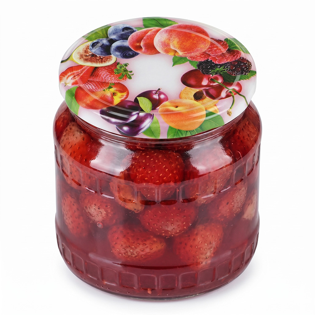 Twist-off canning lid for jar TO 82 - Ready to Steam - Fruit 2