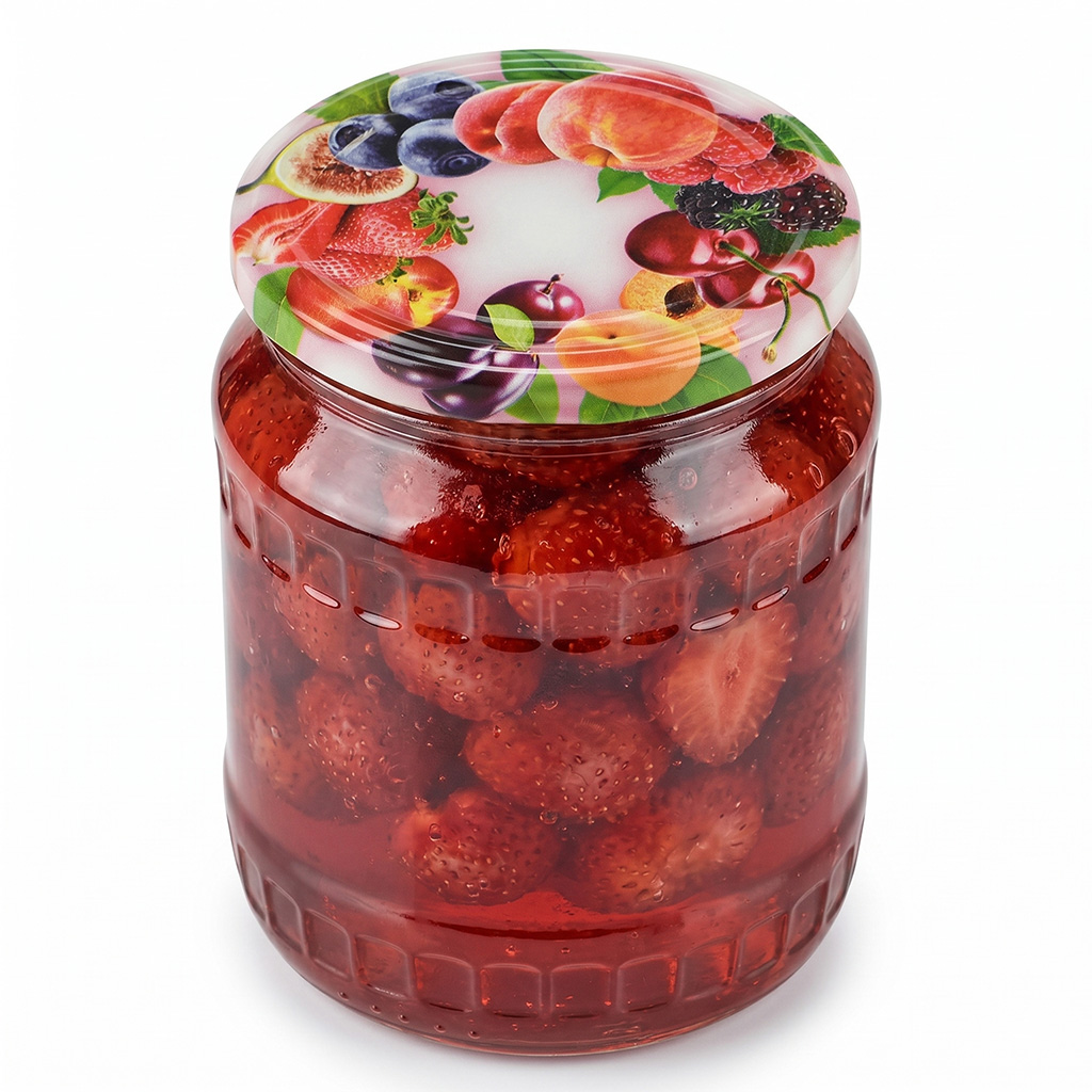 Twist-off canning lid for jar TO 82 - Ready to Steam - Fruit 2