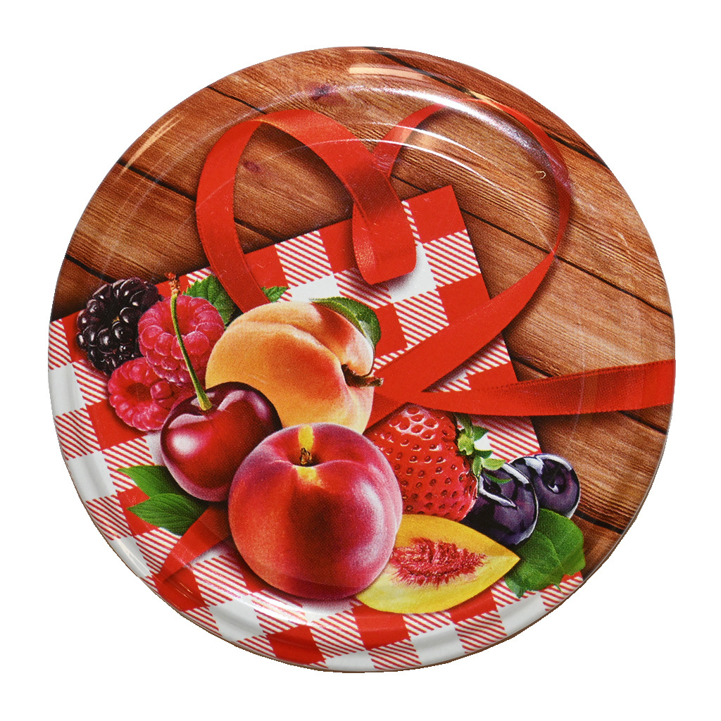 Twist-off canning lid for jar TO 82 - Ready to Steam - Fruit 3