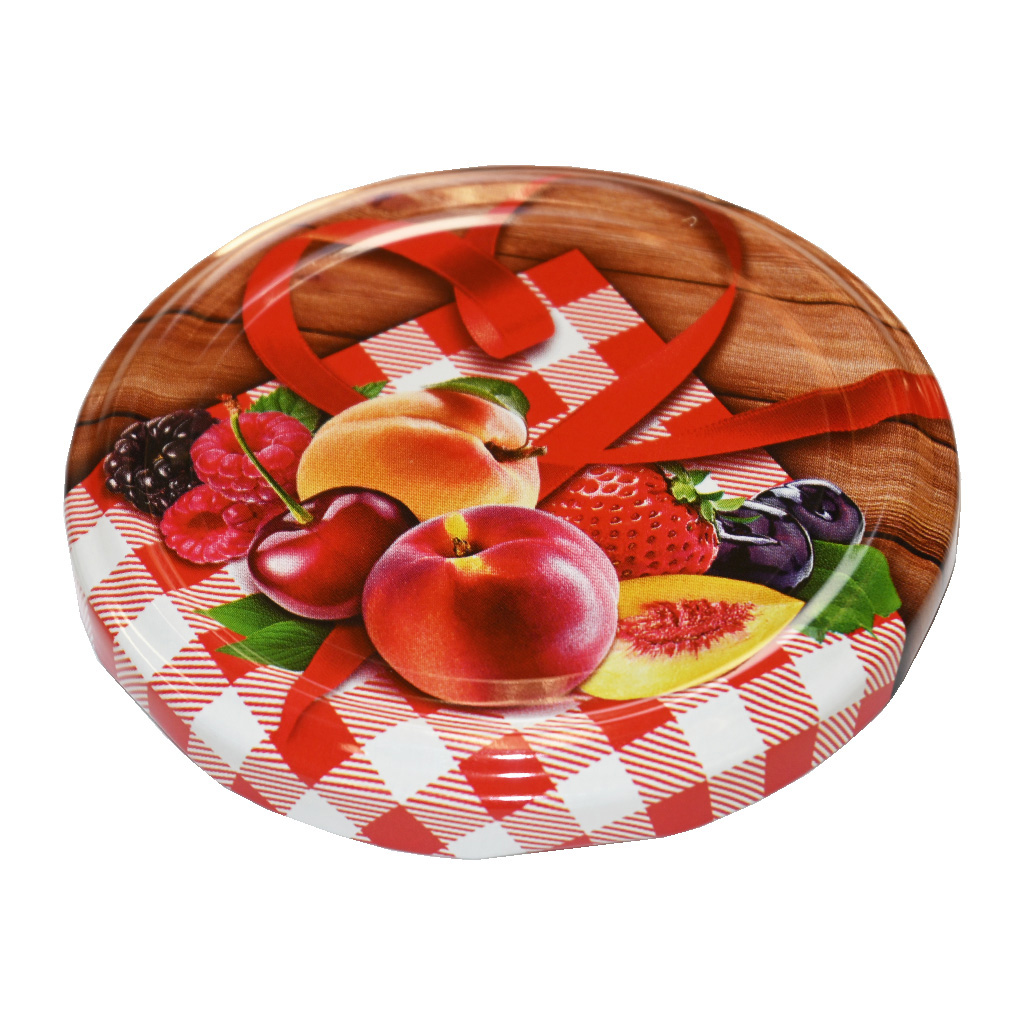 Twist-off canning lid for jar TO 82 - Ready to Steam - Fruit 3