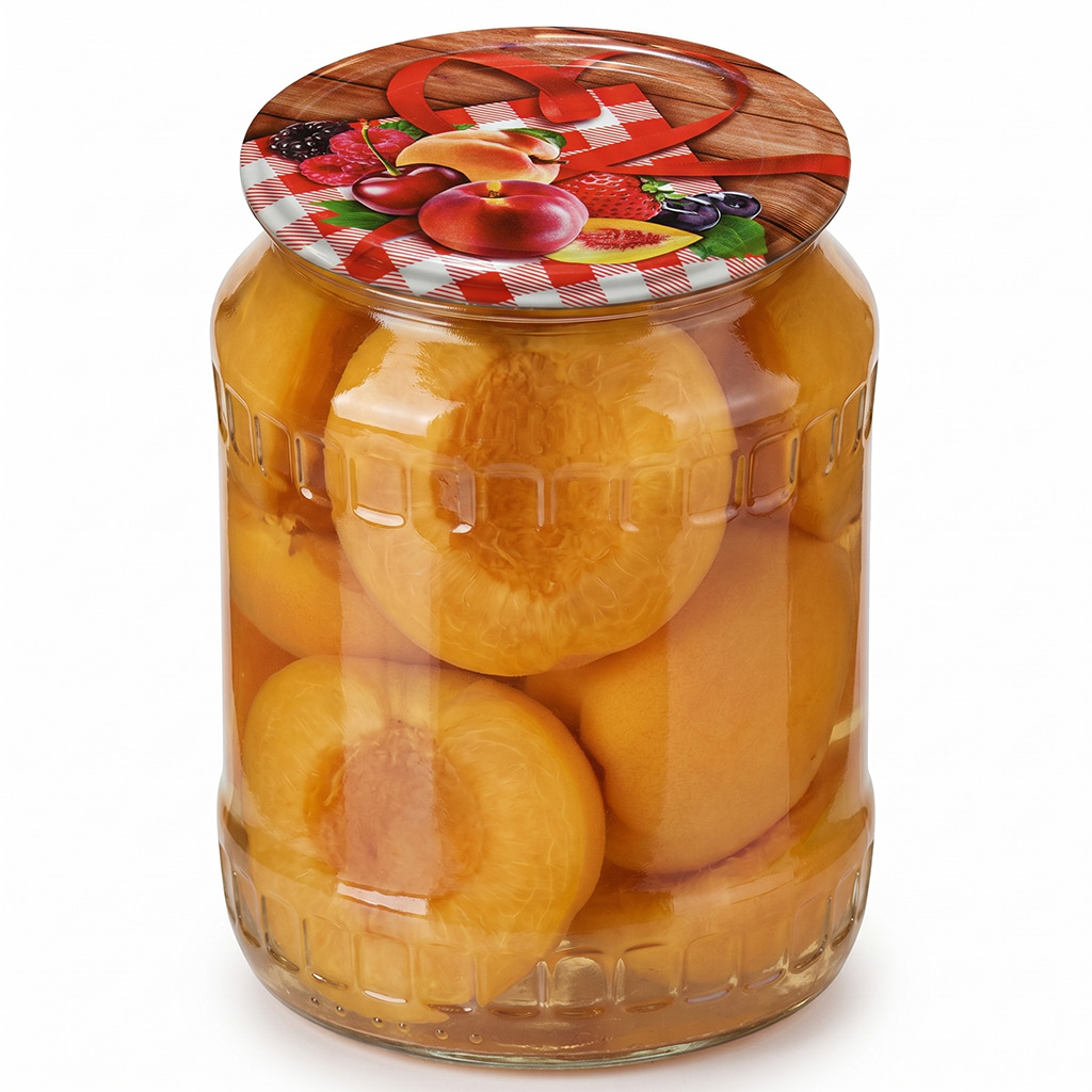 Twist-off canning lid for jar TO 82 - Ready to Steam - Fruit 3