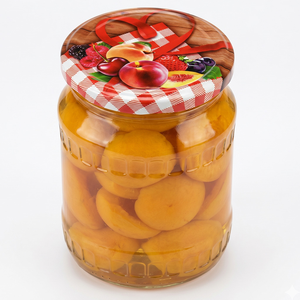 Twist-off canning lid for jar TO 82 - Ready to Steam - Fruit 3