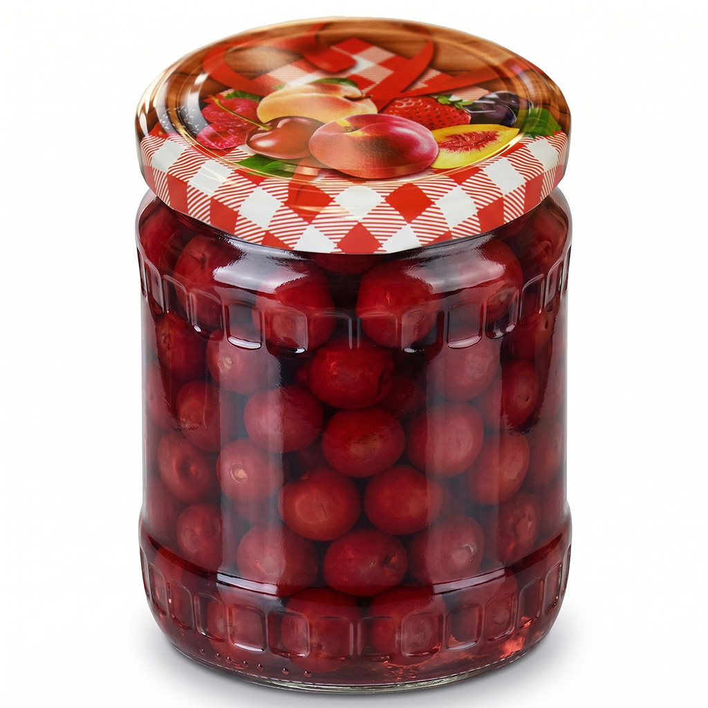 Twist-off canning lid for jar TO 82 - Ready to Steam - Fruit 3