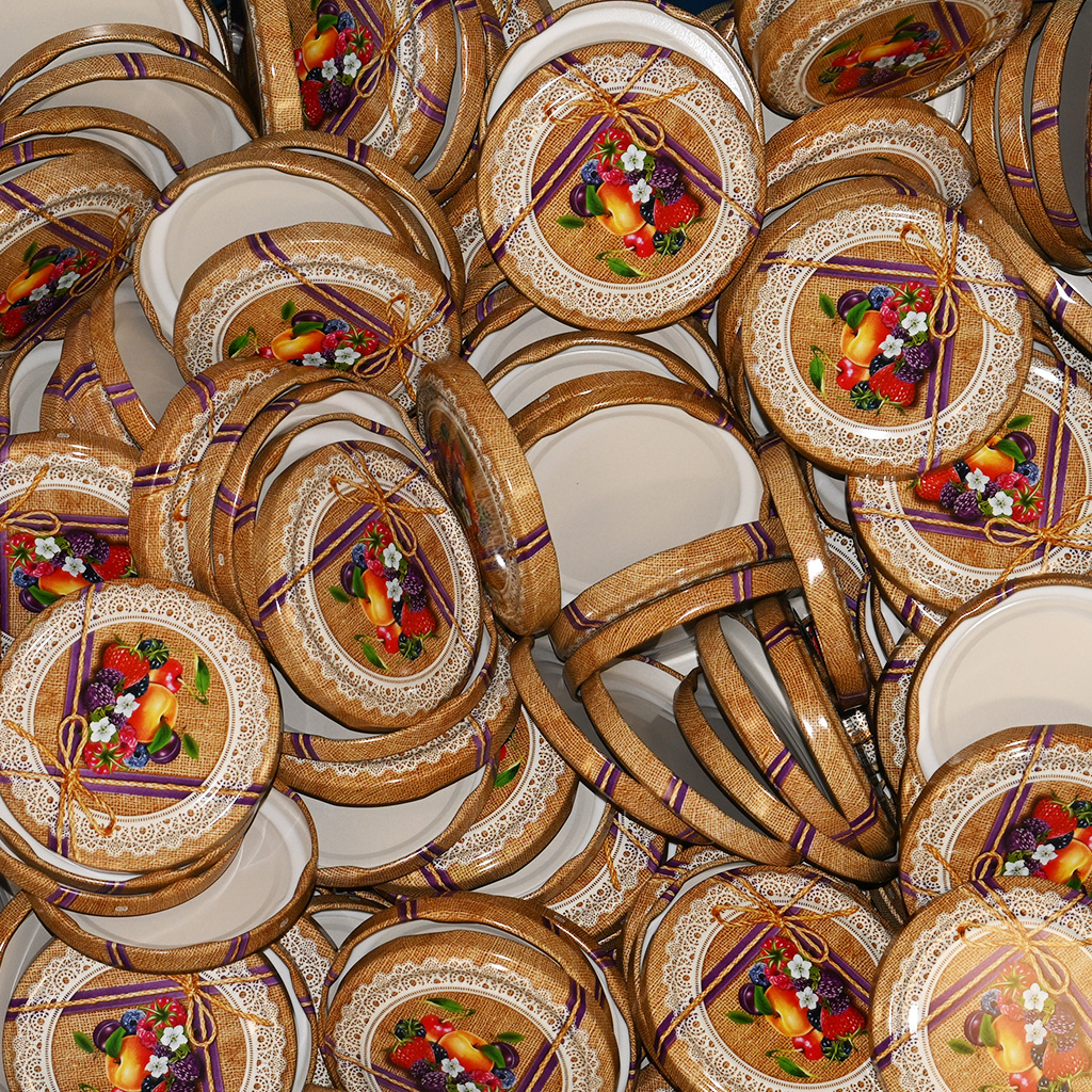 Twist-off canning lid for jar TO 82 - Ready to Steam - Fruit 4