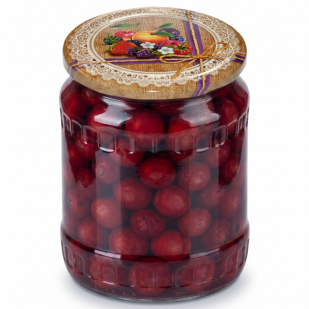 Twist-off canning lid for jar TO 82 - Ready to Steam - Fruit 4