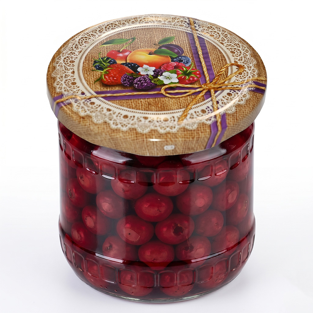 Twist-off canning lid for jar TO 82 - Ready to Steam - Fruit 4