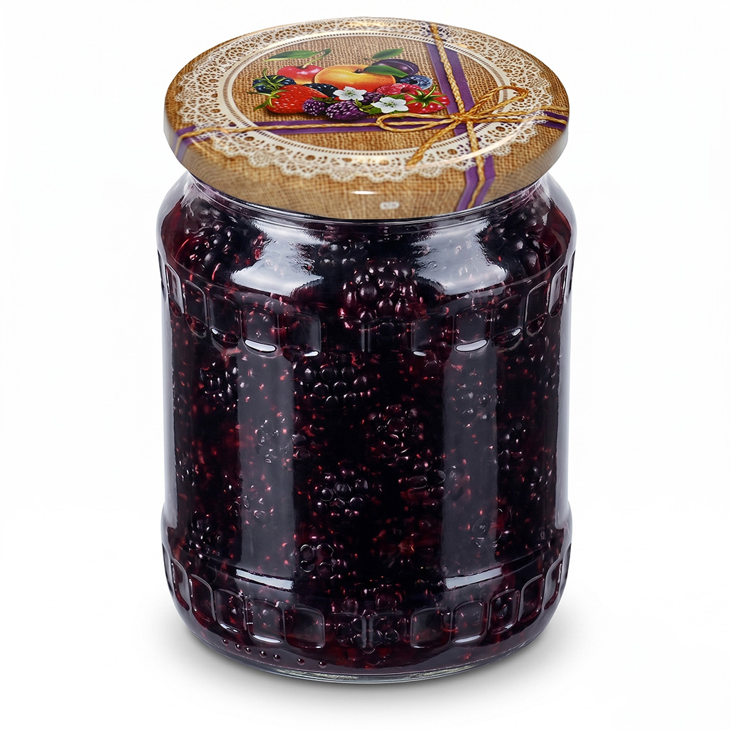 Twist-off canning lid for jar TO 82 - Ready to Steam - Fruit 4