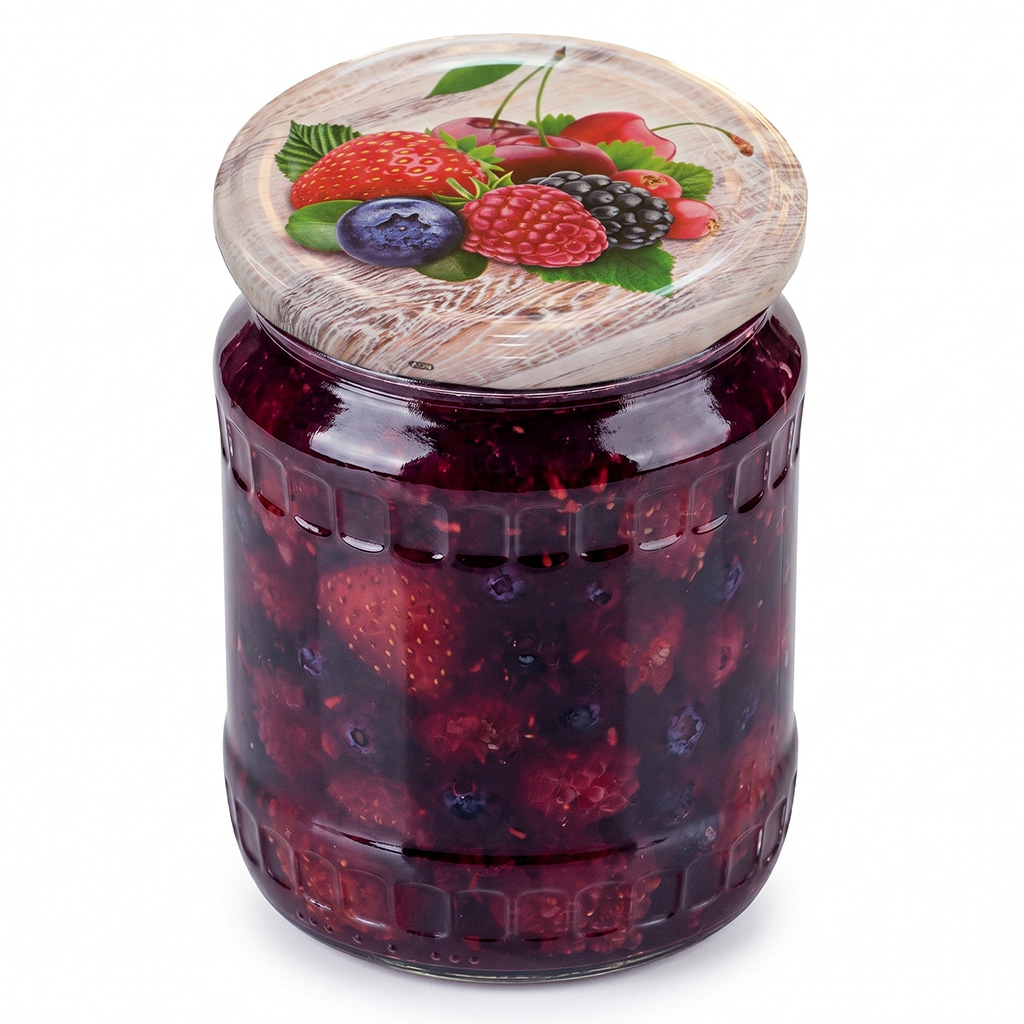 Twist-off canning lid for jar TO 82 - Ready to Steam - Fruit 6