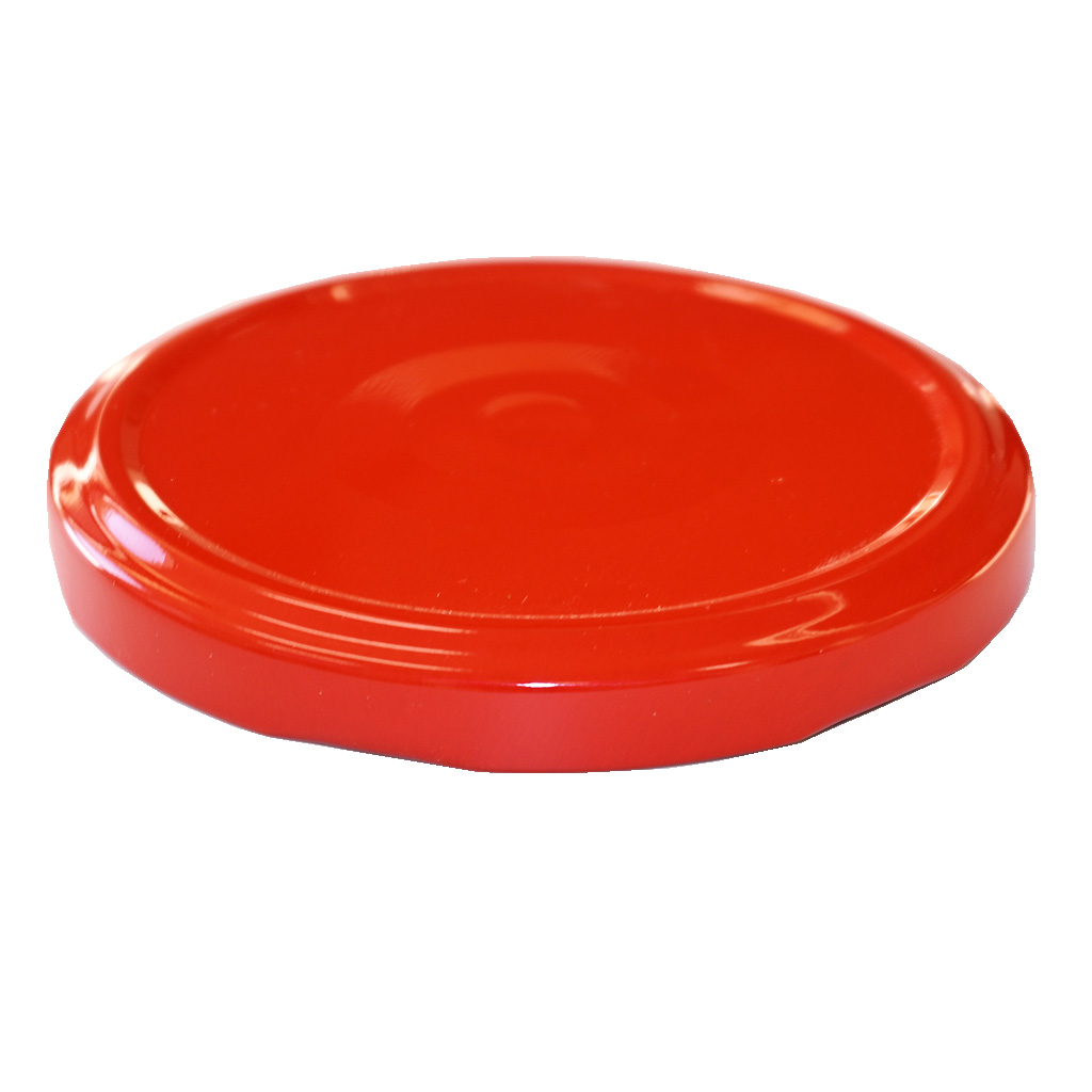 Twist-off lid for jar TO 82 - RBS - red