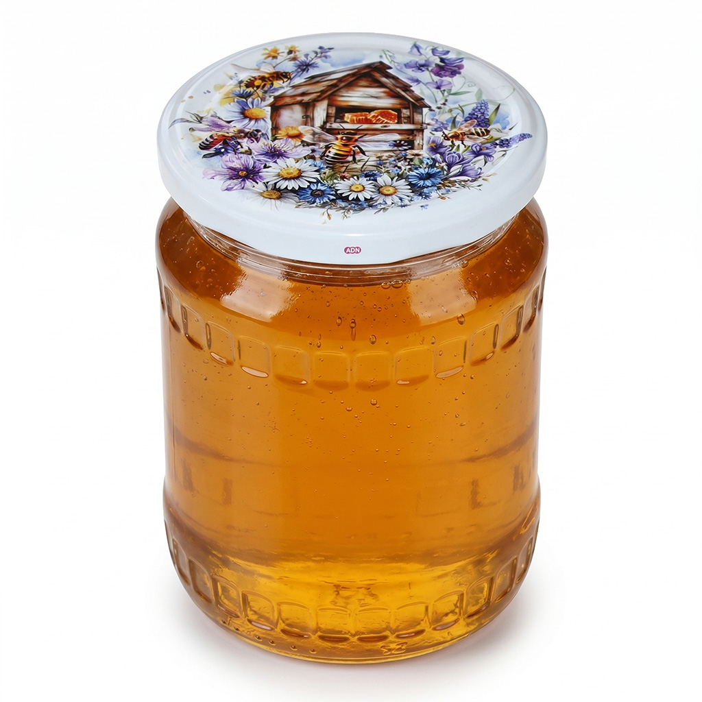 Lid for jar TO 82 - Colorful Meadow - HO15