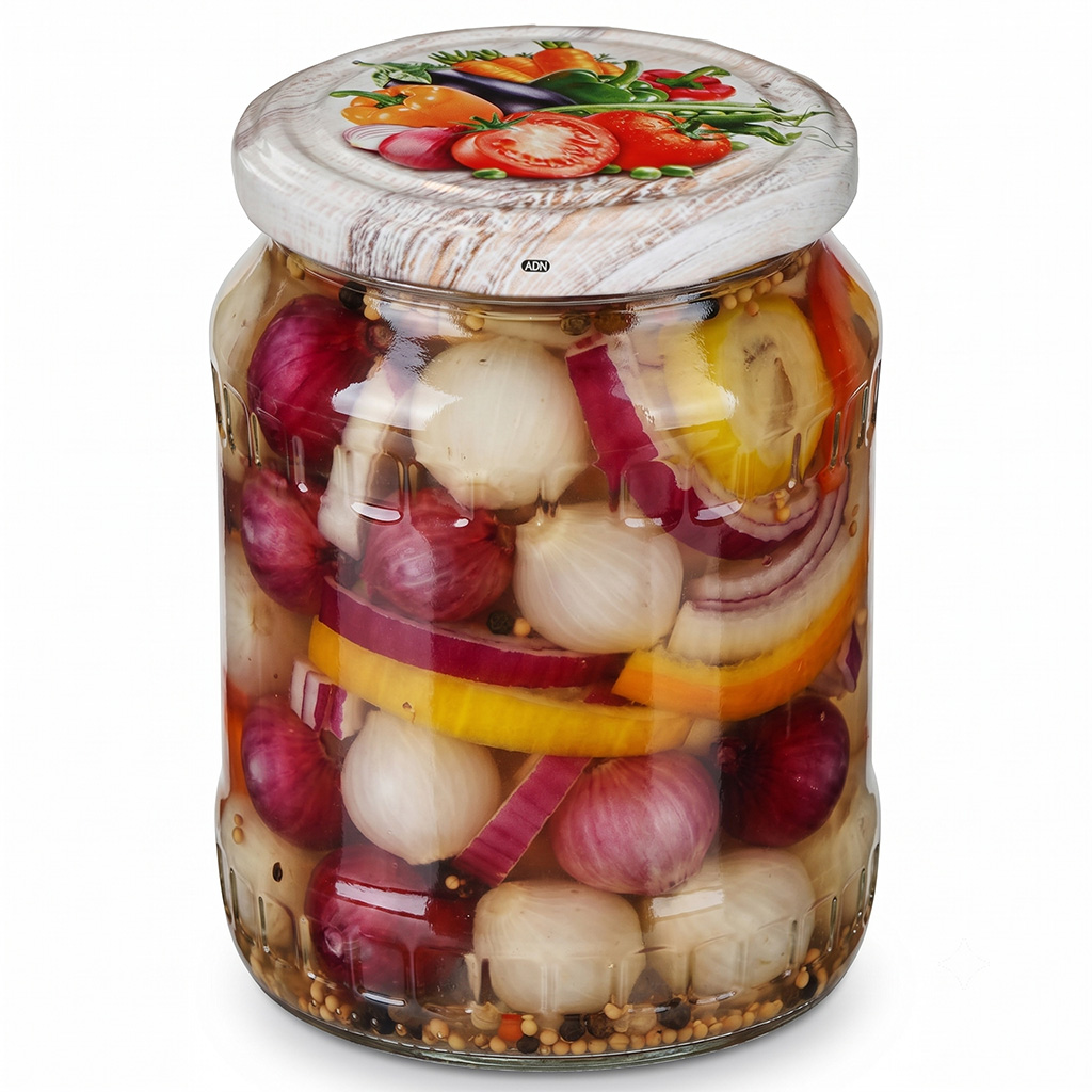 Twist-off canning lid for jar TO 82 - RTS - Vegetables 6