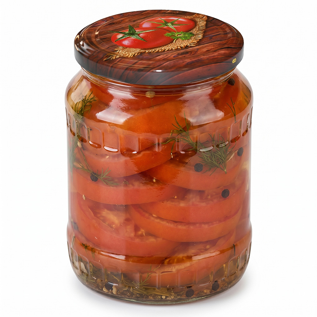 Twist-off jar lid TO 82 - RTS - Tomatoes