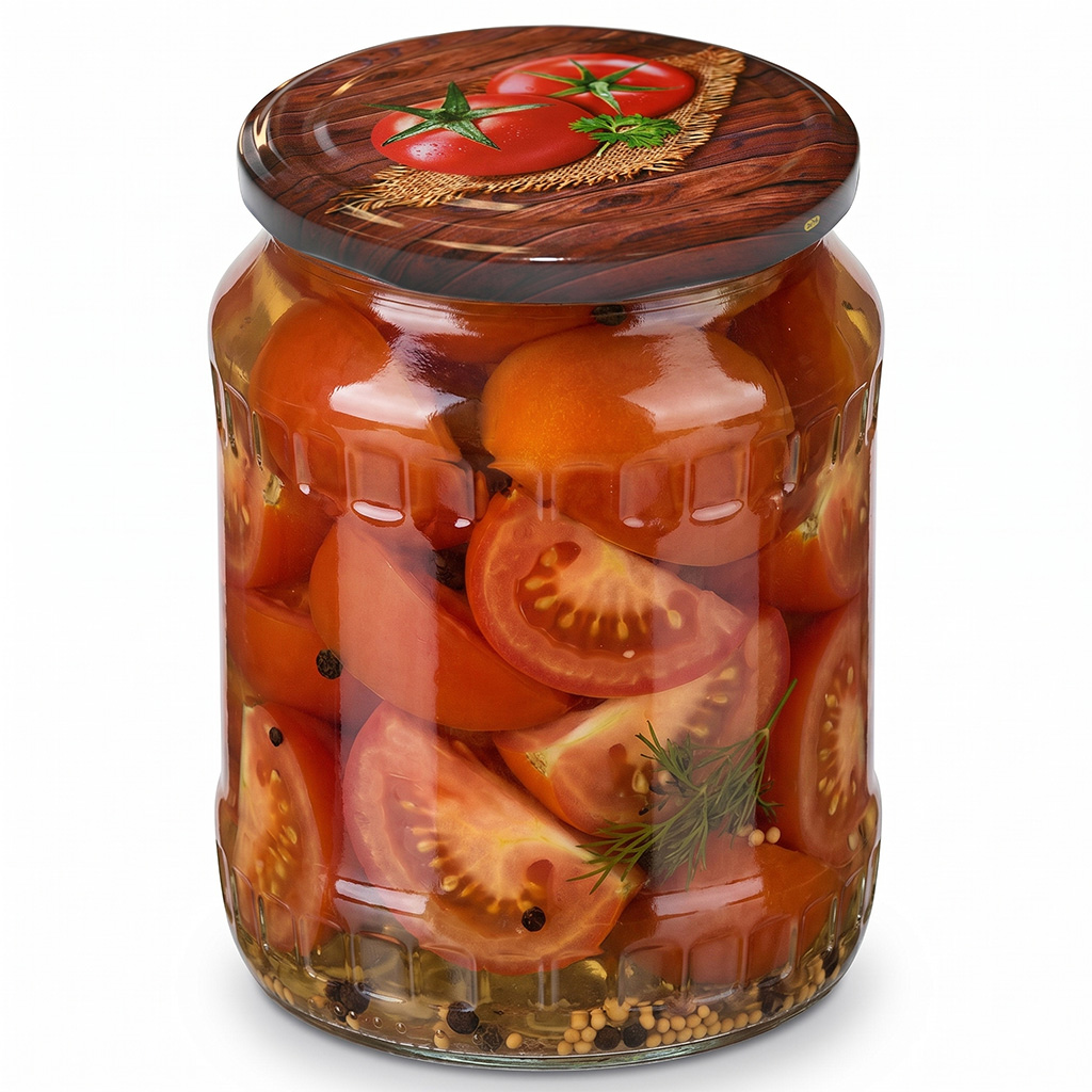 Twist-off jar lid TO 82 - RTS - Tomatoes