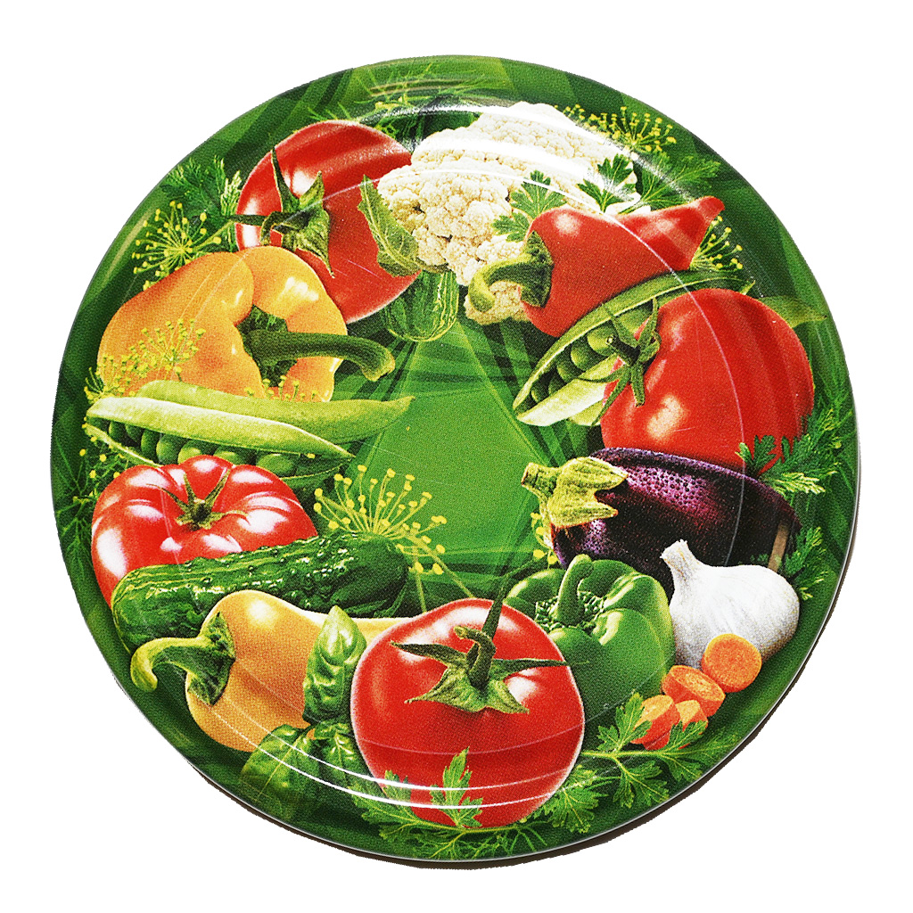 Twist-off canning lid for jar TO 82 - RTS - Vegetables 2