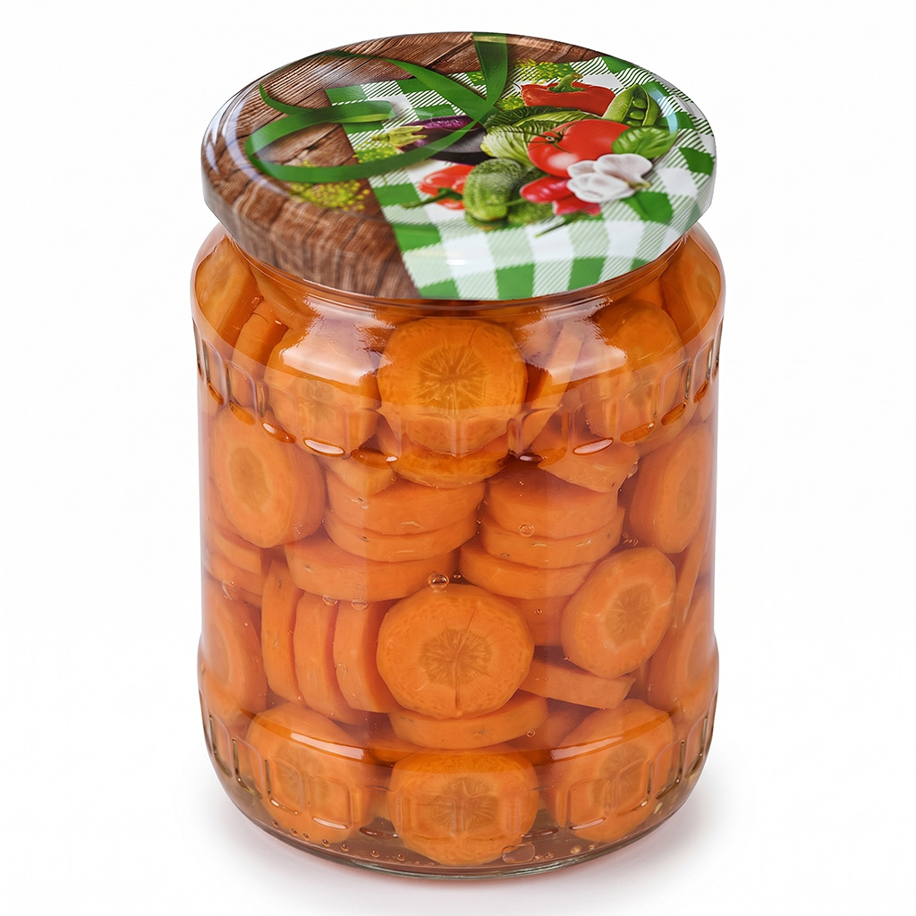 Canning lid for jar TO 82 - RTS - Vegetables 3 - 700 pcs - full box