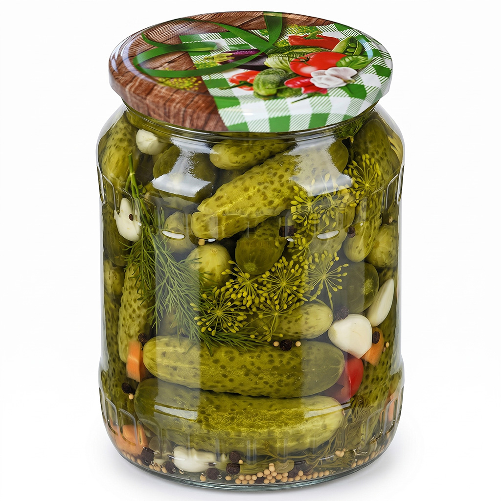 Twist-off canning lid for jar TO 82 - RTS - Vegetables 3