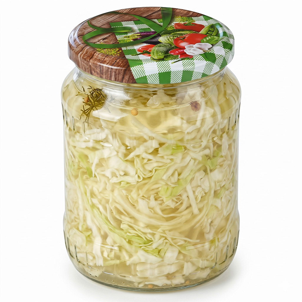 Canning lid for jar TO 82 - RTS - Vegetables 3 - 700 pcs - full box