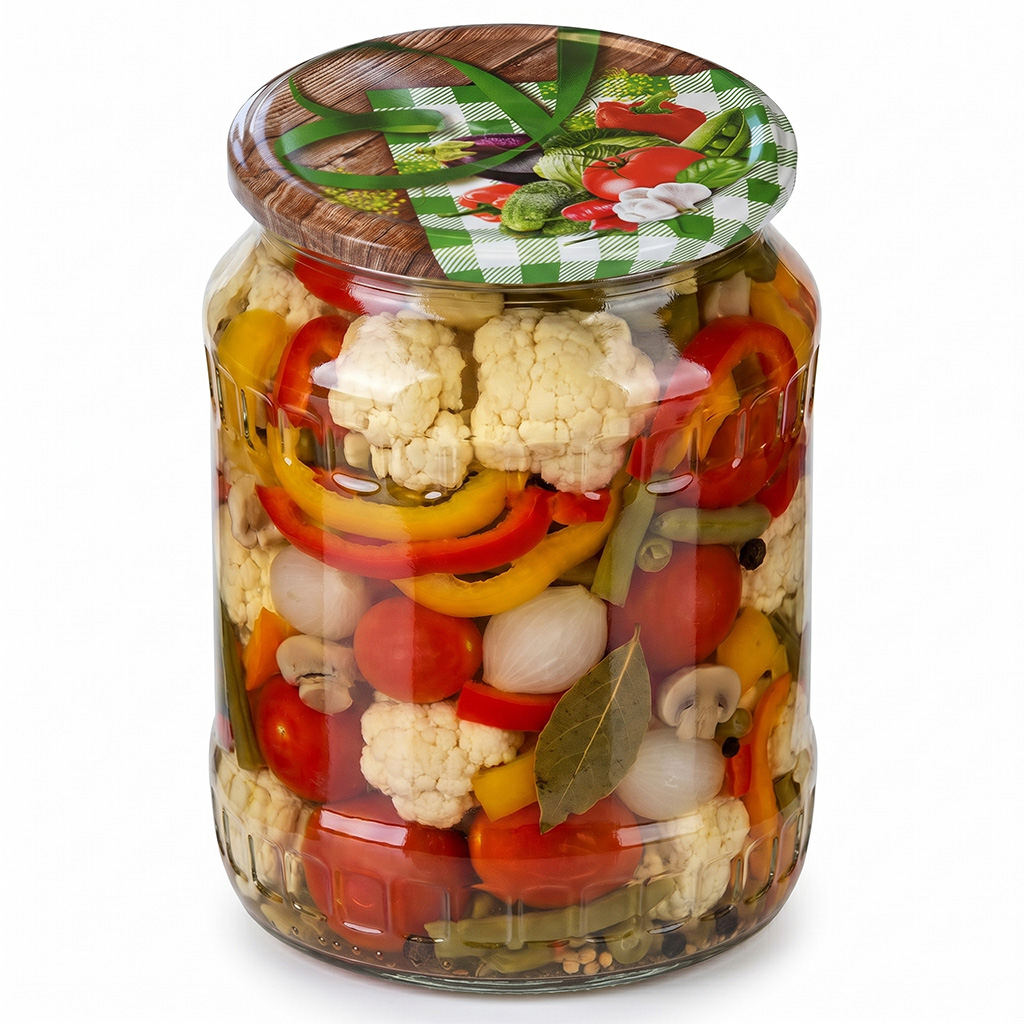 Twist-off canning lid for jar TO 82 - RTS - Vegetables 3