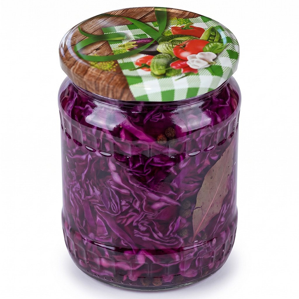 Canning lid for jar TO 82 - RTS - Vegetables 3 - 700 pcs - full box