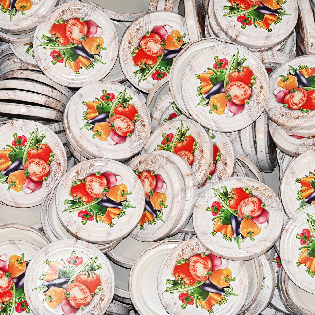 Twist-off canning lid for jar TO 82 - RTS - Vegetables 6