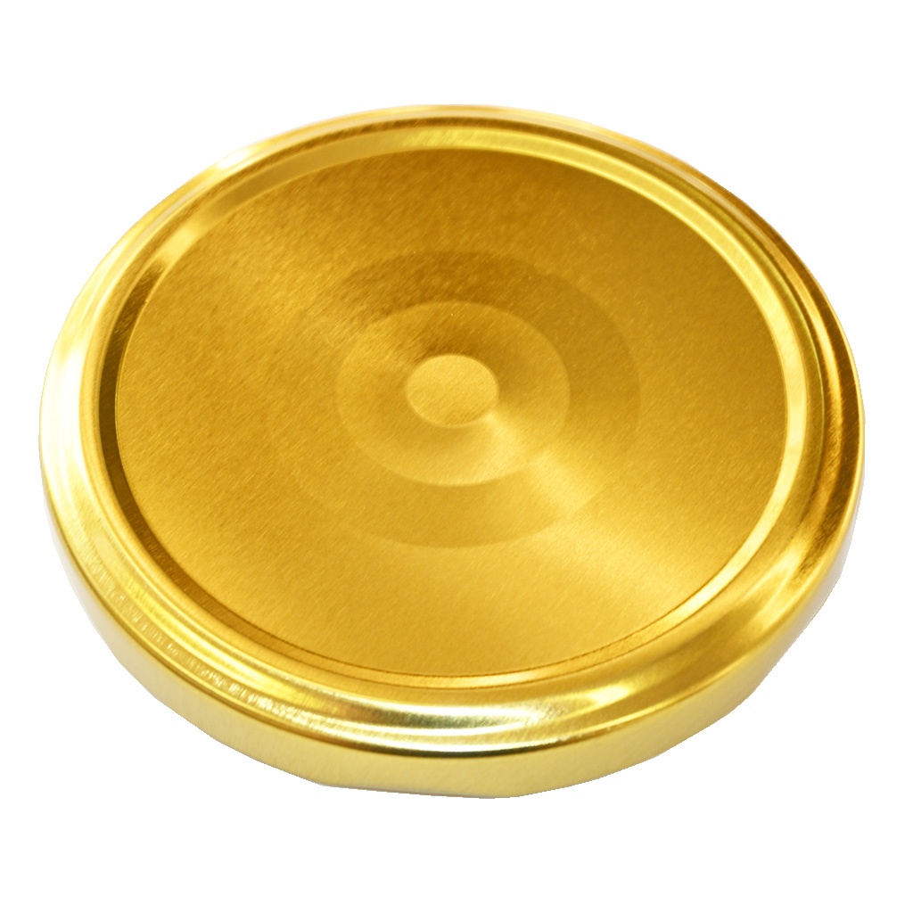 Twist-off lid for jar TO 82 - RBS - gold