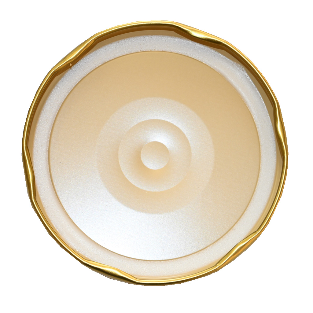 Twist-off lid for jar TO 82 - RBS - gold