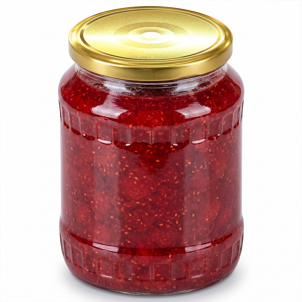 Twist-off lid for jar TO 82 - RBS - gold