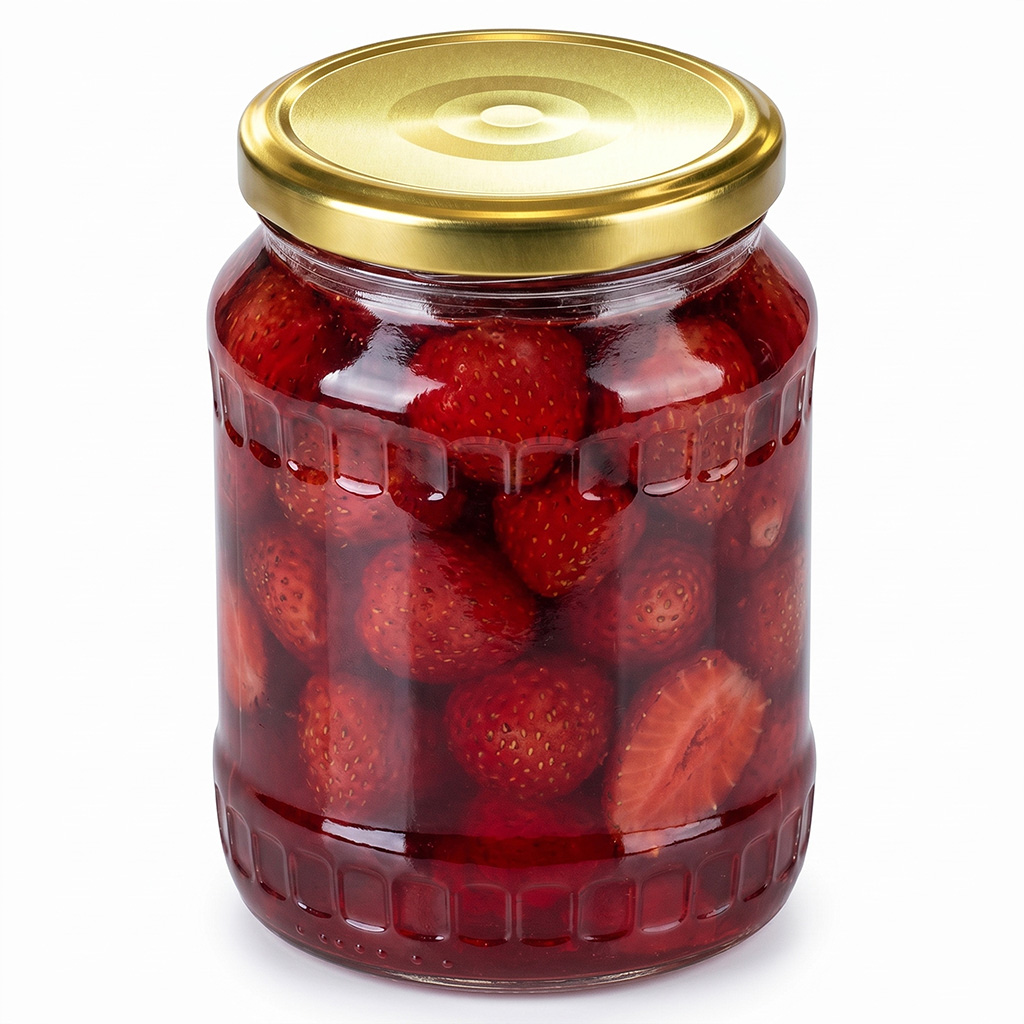 Twist-off lid for jar TO 82 - RBS - gold