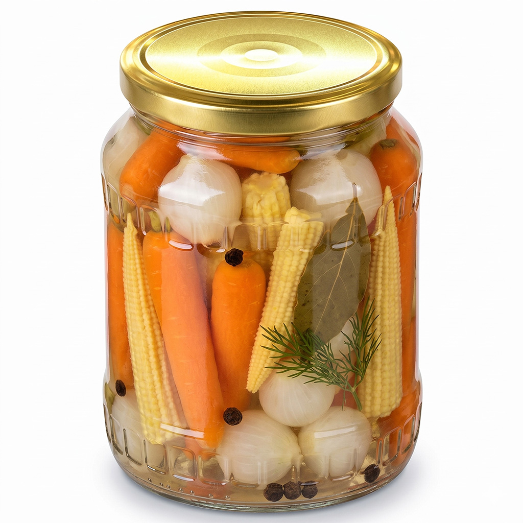 Twist-off lid for jar TO 82 - RBS - gold